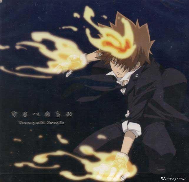 7.“要是眼睁睁的看着重要的同伴死去，就算是死，我也不能瞑目。”泽田纲吉——《家庭教师HitmanReborn》