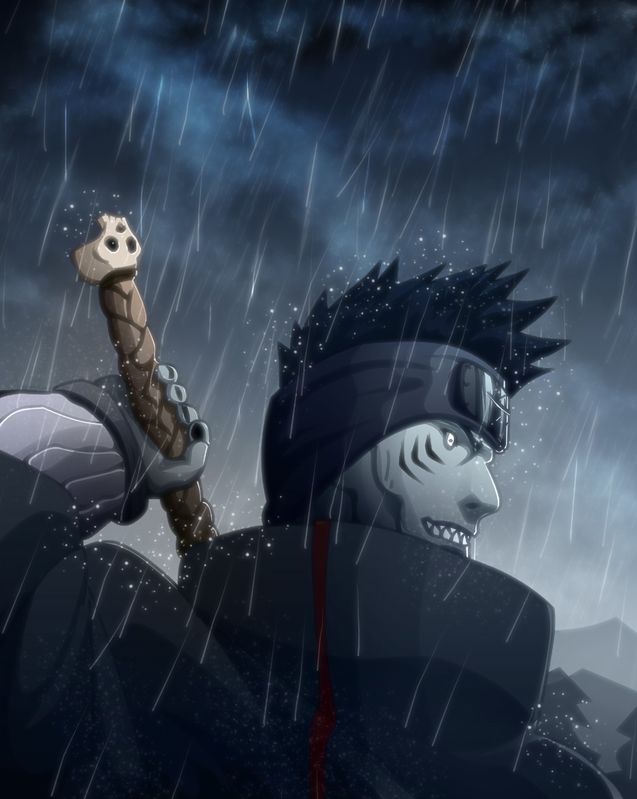 干柿鬼鲛 鲨鱼人 雾忍者村 戒指:南(南斗),佩戴位置:左手无名指 队友:宇智波鼬 去向：为防止“晓”机密流于木叶，通灵召唤出鲨鱼咬死自己