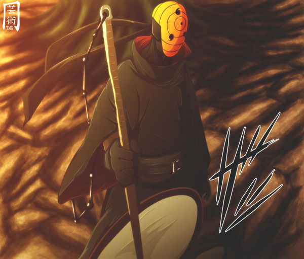 鸢(阿飞) 宇智波斑 木叶忍者村 戒指:玉(玉女)(原为赤砂蝎佩带),佩戴位置:左手大拇指 队友:迪达拉→绝 去向：已经移植培因的轮回眼，换了面具参与第四次忍界大战