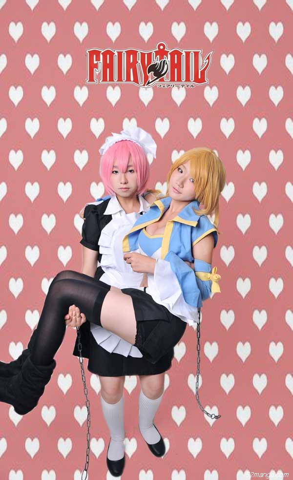 妖精的尾巴 处女座星灵 芭露歌cosplay 力气大吧