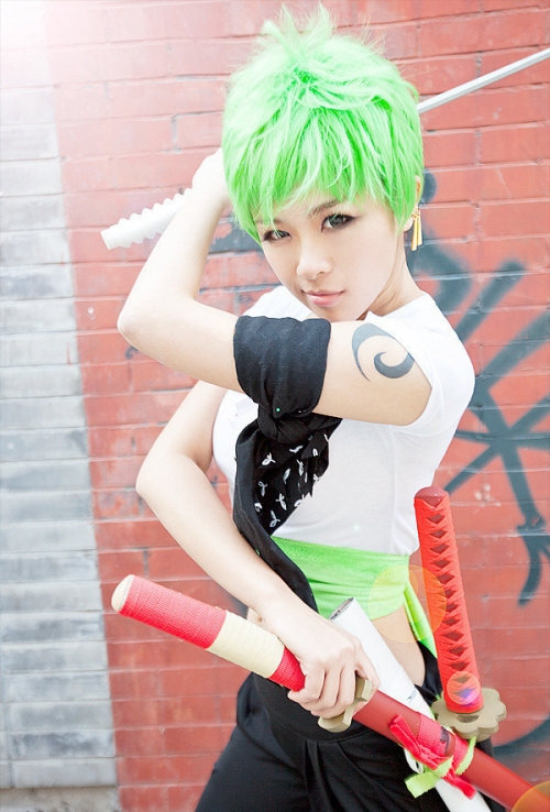 女版索隆 英气逼人