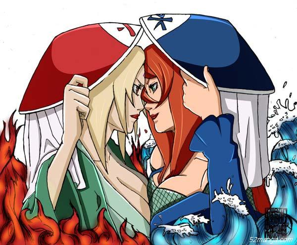 豆奶之五代火影对五代水影