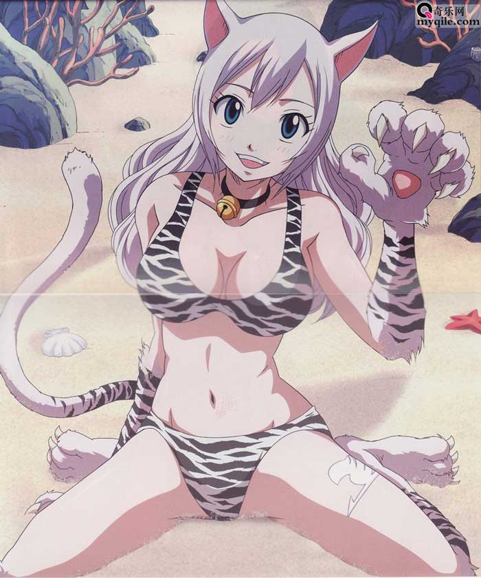 妖精尾巴比基尼性感美女