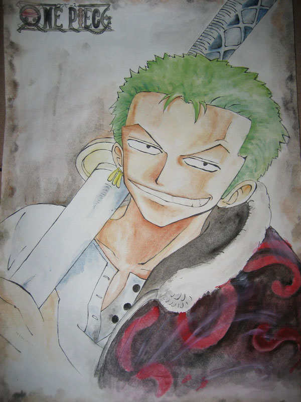 罗罗亚·索隆 帅照