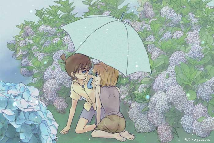 柯哀同人官方美图 柯南 灰原哀