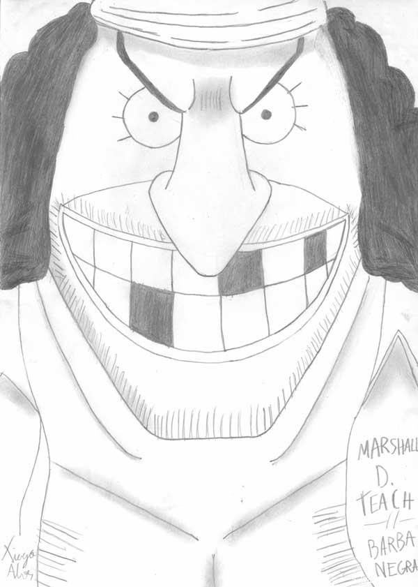 黑胡子马歇尔·D·蒂奇