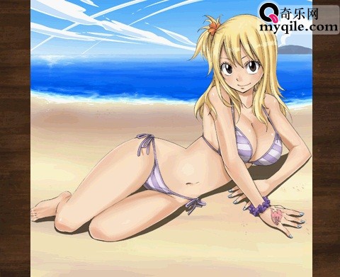 妖精尾巴比基尼性感美女