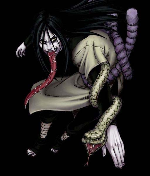 大蛇丸(退出) 木叶三忍 木叶忍者村 戒指:空(空陈),佩戴位置:左手小指 队友:赤砂蝎 去向;由于不能胜于鼬及取得写轮眼，退出晓并成立音忍村，终被宇智波鼬封印