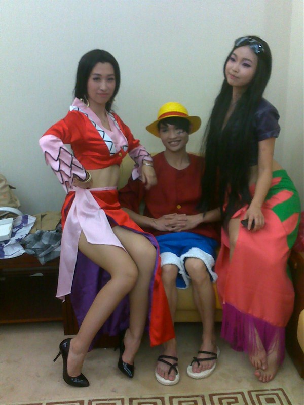 路飞女帝和罗宾