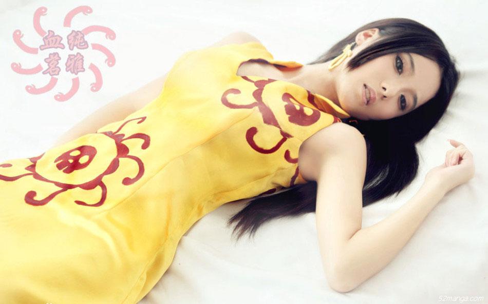 宇宙知名coser血纯茗雅cosplay女帝