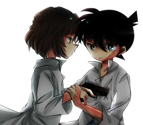 柯哀同人官方美图 柯南 灰原哀