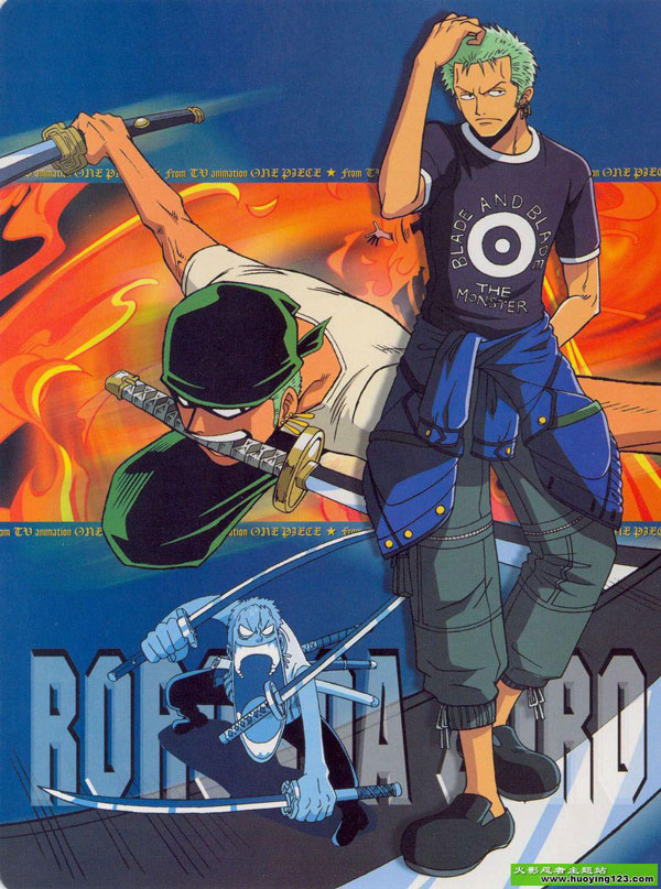 罗罗亚·索隆 帅照