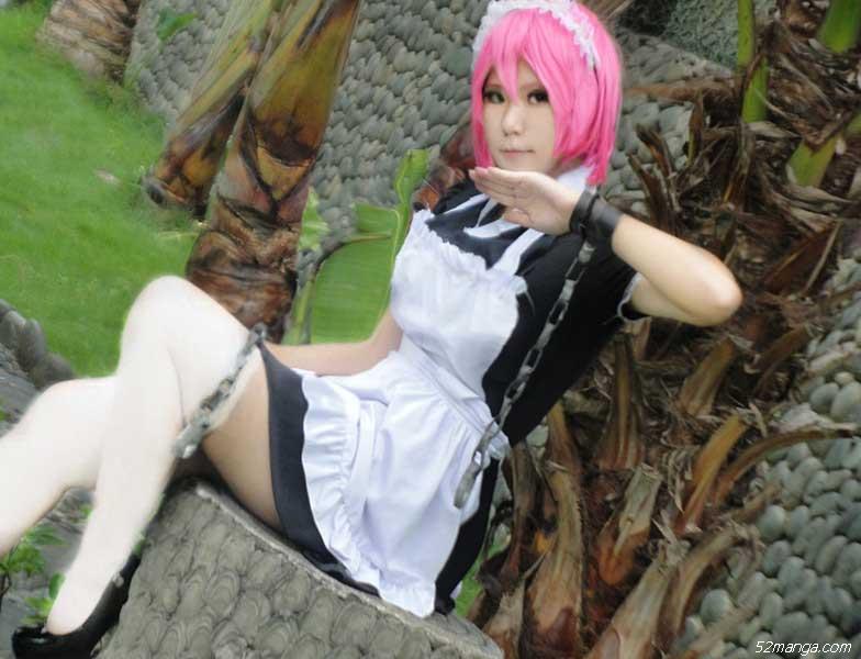 妖精的尾巴处女座星灵芭露歌COSplay