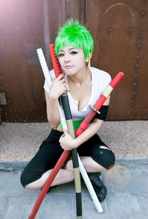 女版索隆 英气逼人