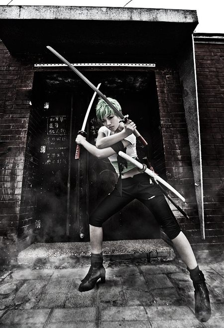 女版索隆 英气逼人