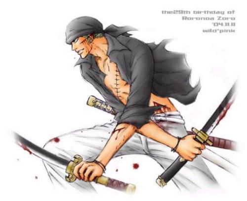 罗罗亚·索隆 帅照