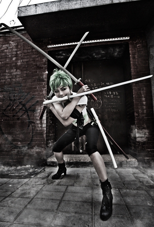 女版索隆 英气逼人