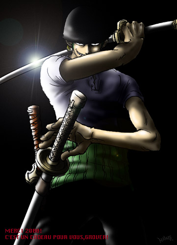 罗罗亚·索隆 帅照