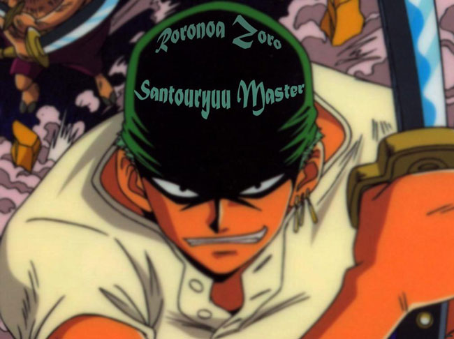 罗罗亚·索隆 帅照