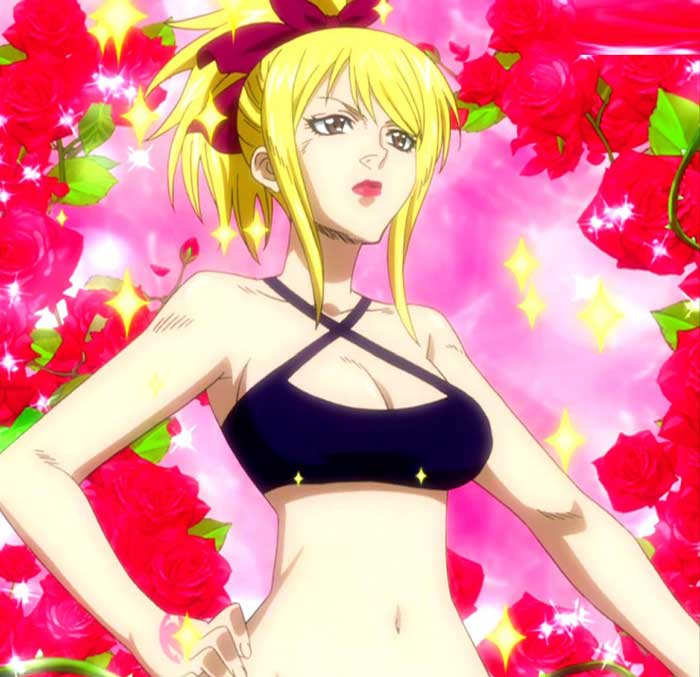 妖精尾巴比基尼性感美女