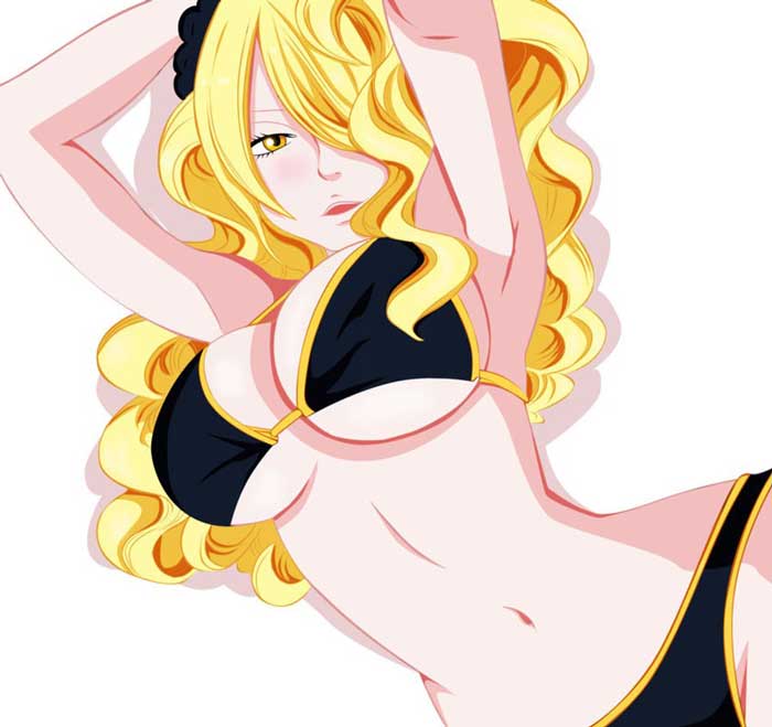 妖精尾巴比基尼性感美女