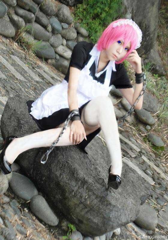 妖精的尾巴处女座星灵芭露歌COSplay