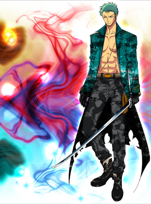 罗罗亚·索隆 帅照