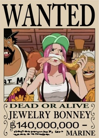 饕餮女 杰妮·邦尼
邦妮海贼团船长
可以将人变老或年轻