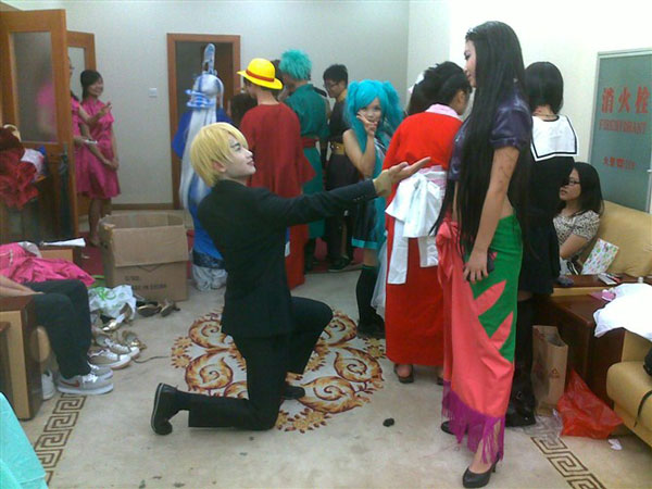 学校的cosplay大赛，大家觉得怎么样