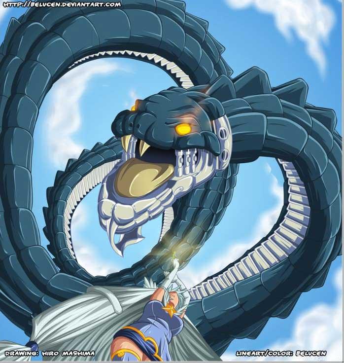 妖精的尾巴298话漫画部分上色彩图