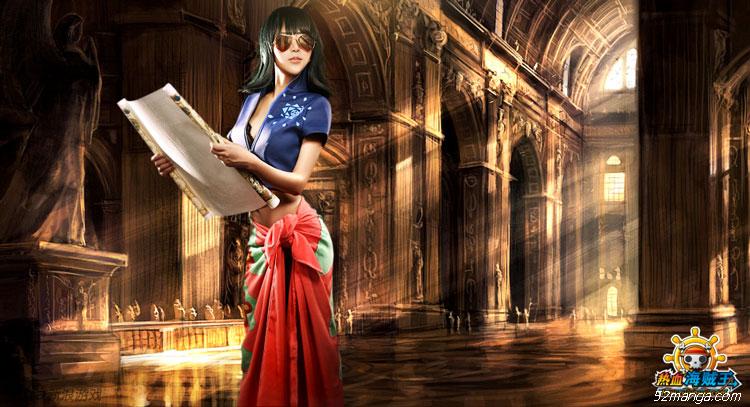 夏小薇COS妮可罗宾