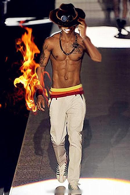 海贼王时装秀-艾斯，厉害