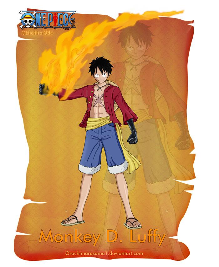 蒙其·D·路飞
Monkey D. Luffy (Haki)
武装色霸气下的路飞 Busoshoku Haki