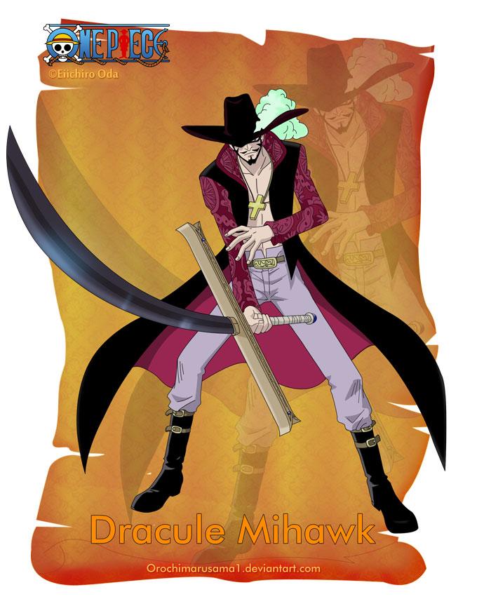 乔拉可尔·密佛格
Dracule Mihawk
如今还不知道他的能力发动需要什么前提
七武海 外号鹰眼 和红发香克斯应该是好友 两年后索隆的授业师父