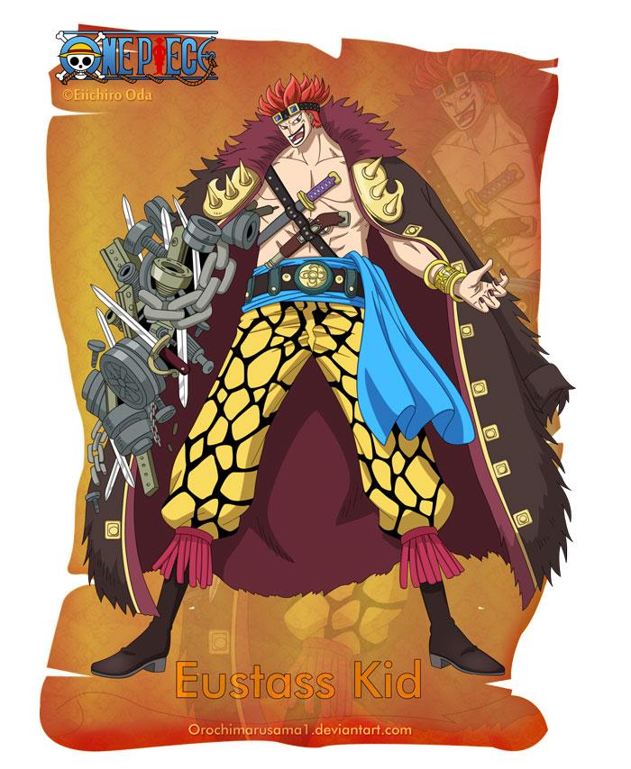 尤斯塔斯·基德
Eustass Kid
很不可爱的孩子