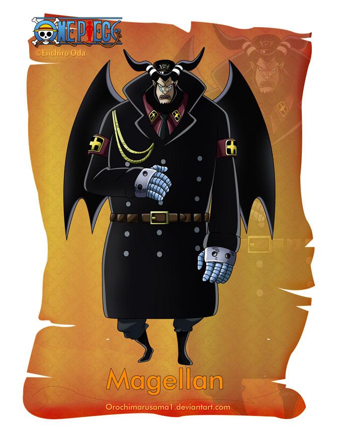 麦哲伦
Magellan
深海大监狱推进城署长，被誉为“监狱最强的男人”，实力极其接近海军本部最高战力海军大将，责任心极强。超人系毒毒果实能力者，毒人。