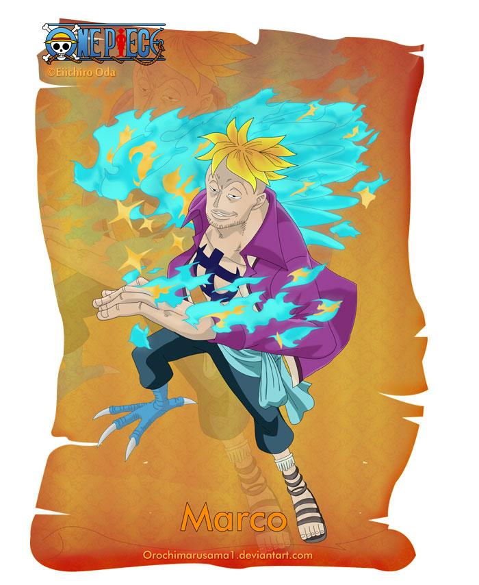 马尔高
Marco
动物系“幻兽种”果实能力者。
Marco是圣经中四大炽天使之一。