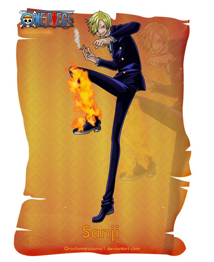 山治
Sanji
人物原型美国电影“Reservoir Dogs”中出场的演员史蒂夫·布西密。