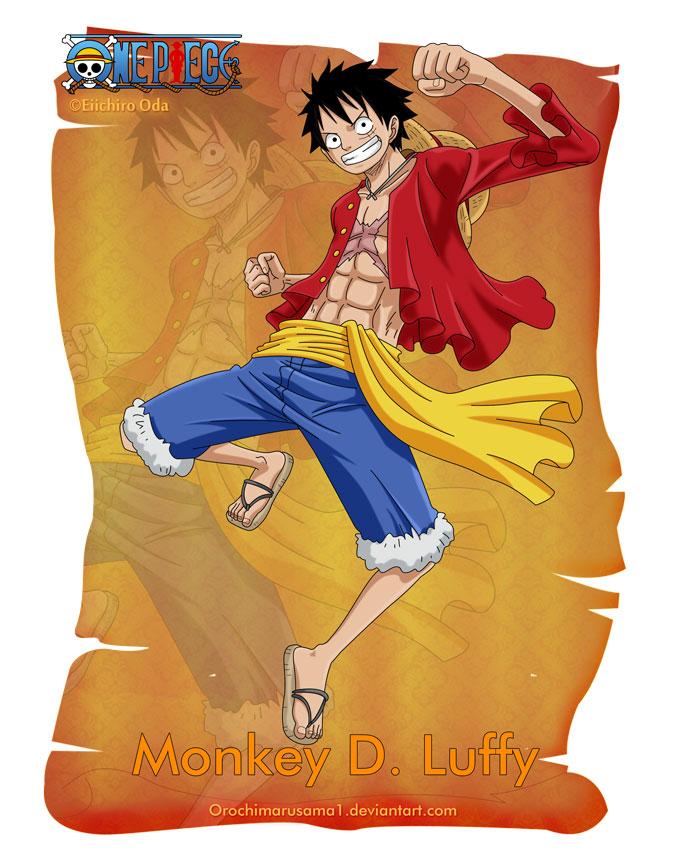 蒙其·D·路飞
Monkey D. Luffy
猴子 D.路飞