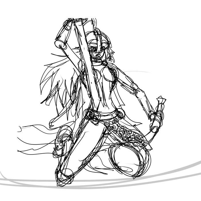 蕾贝卡性感同人美图