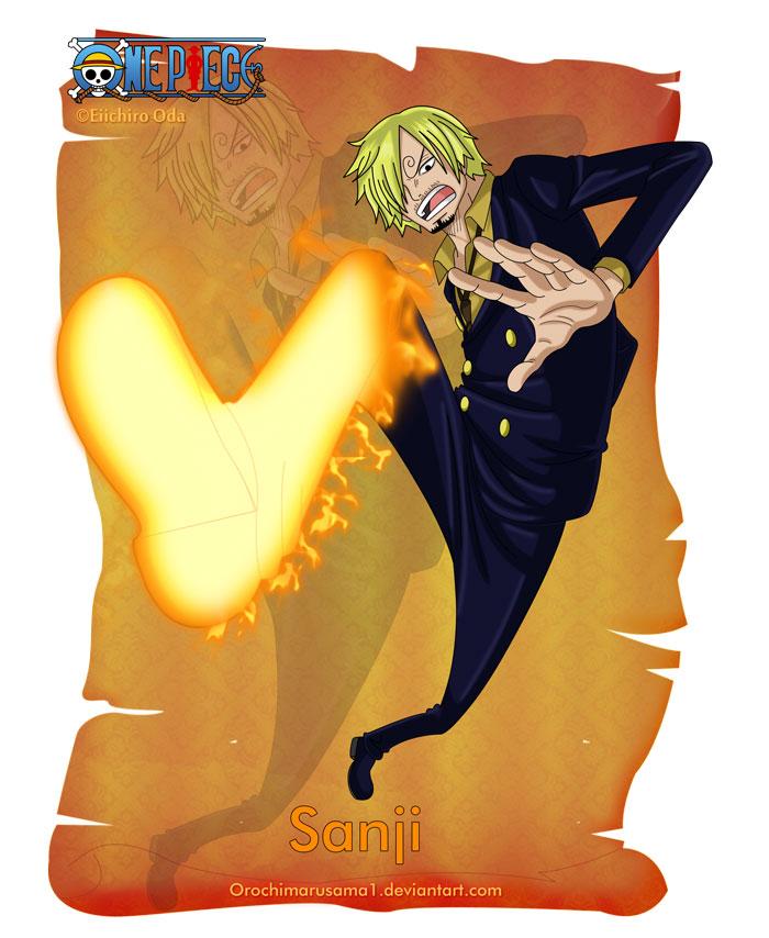 山治
Sanji
腿功聊得，绝世好男人，厨师