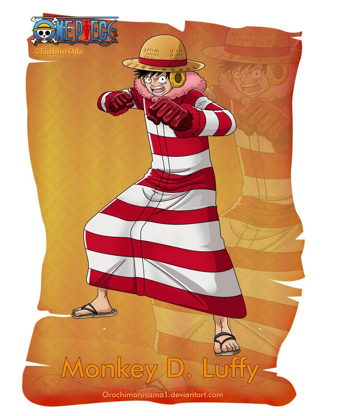 蒙奇D路飞
Monkey D. Luffy
这身打扮很不错
