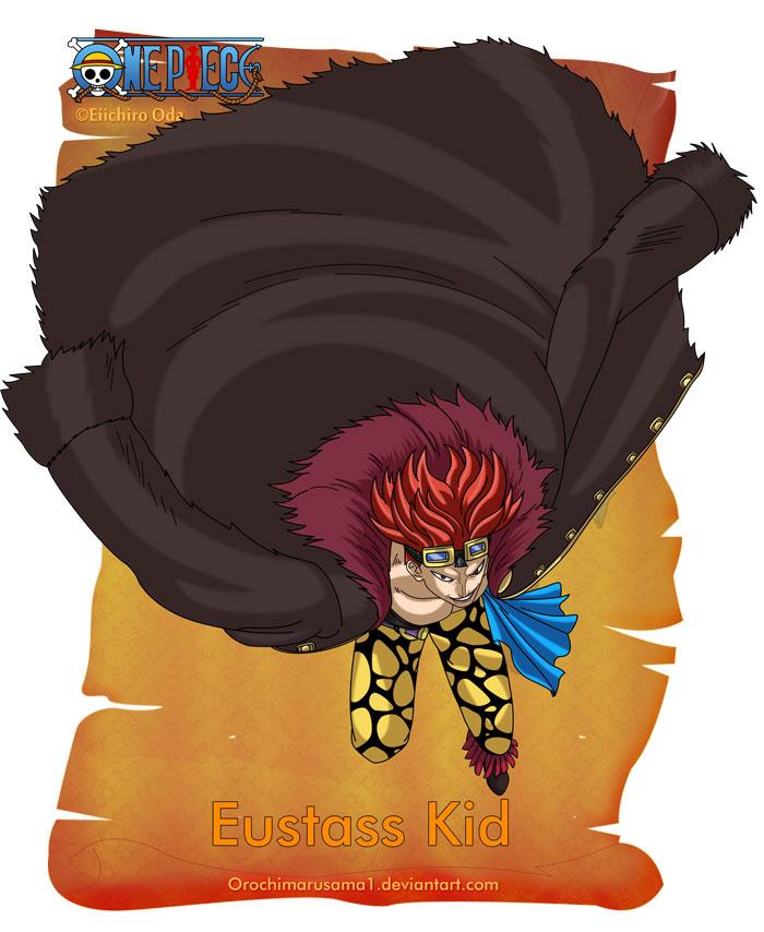 尤斯塔斯·基德
Eustass Kid
虽然以残忍著称，不得不说很酷