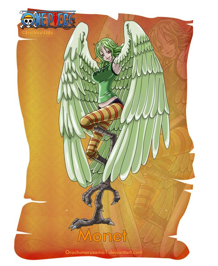 莫奈
Monet
真心希望她能像妮可罗宾一样，表面邪恶内心善良，最终有个好归属。