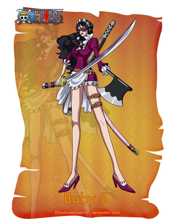 Baby 5
唐吉诃德海贼团女仆兼杀手。
