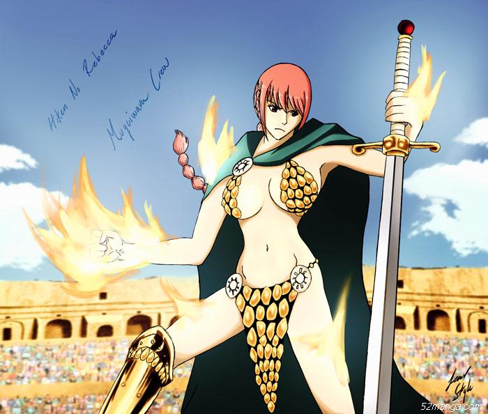 蕾贝卡性感同人美图