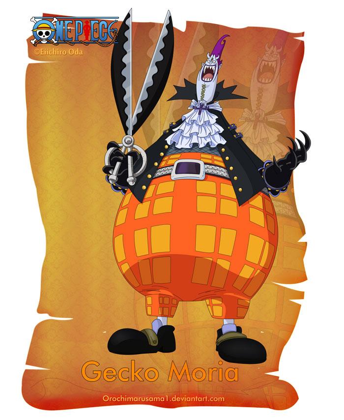 月光· 莫利亚
Gecko Moria
没必要记住的人物
原七武海 影子果实能力者