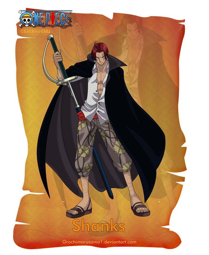 红发香克斯
Shanks
这个造型好配香克斯