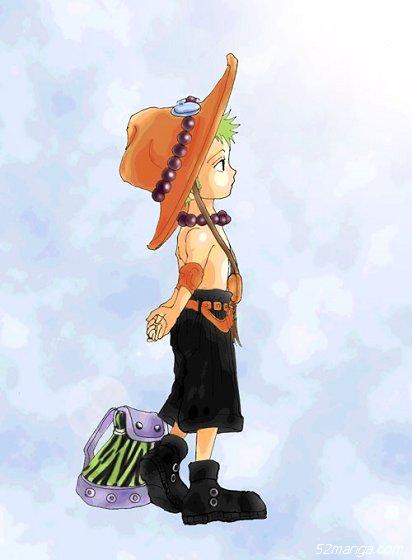 索隆cosplay火拳艾斯