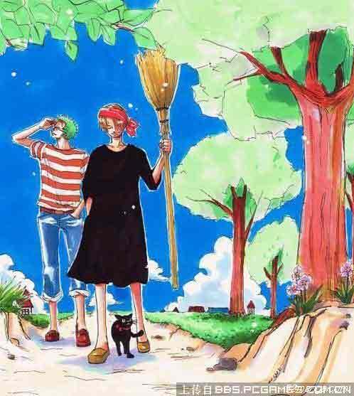 香吉士索隆cosplay魔女宅急便